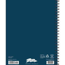 2025 Planners|Willow Creek 2025 Blue Duotone 6.5" x 8.5" Weekly Planner Cover, Blue/Gray (47316)