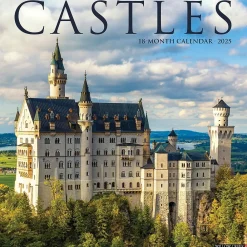 2025 Calendars|Willow Creek 2025 Castles 12" x 12" Monthly Wall Calendar (42175)