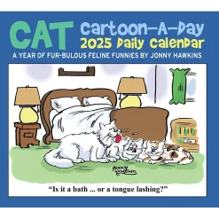 2025 Calendars|Willow Creek 2025 Cat Cartoon-A-Day by Jonny Hawkins 6