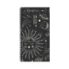 Academic Planners|Willow Creek 2024-2025 Celestial 3.5" x 6.5" Academic Weekly & Monthly Planner, Paper Cover, Black/Gold (47675)