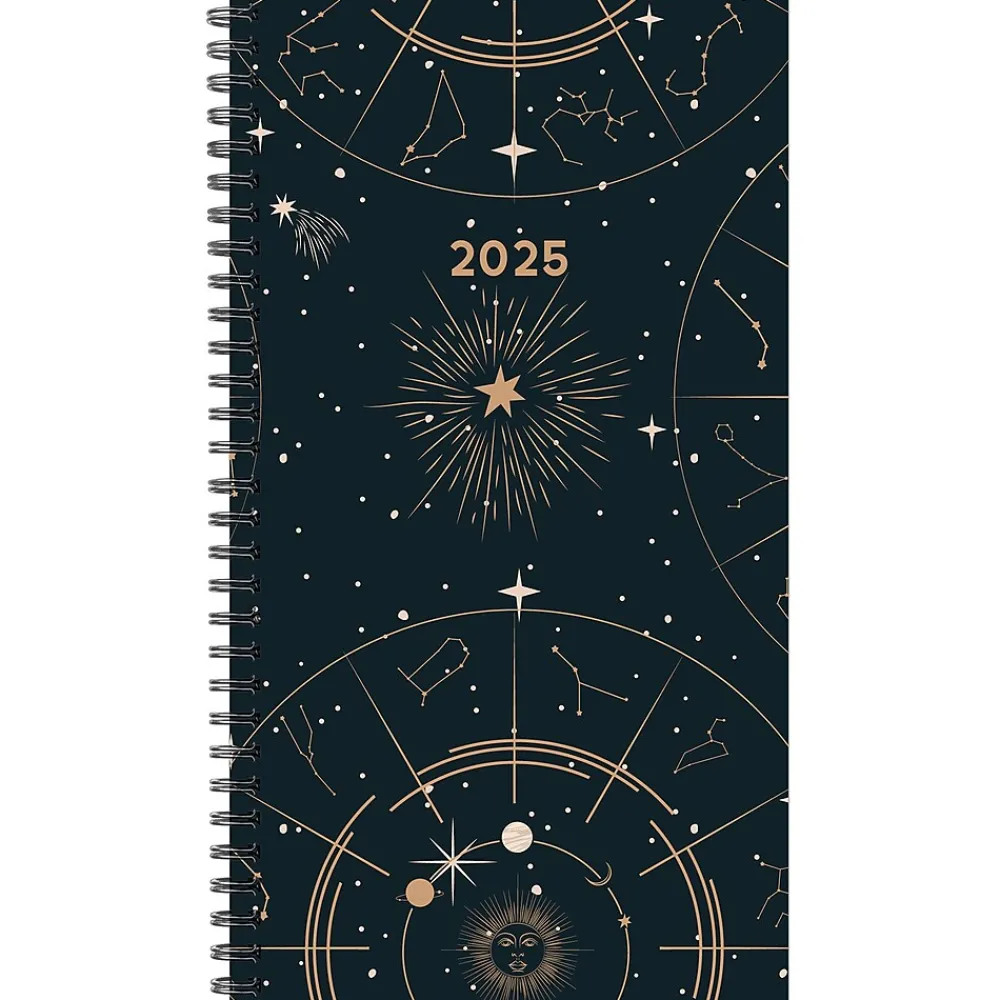 2025 Planners|Willow Creek 2025 Celestial 3.5" x 6.5" Weekly Planner Cover, Multicolored (48719)