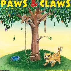 2025 Calendars|Willow Creek 2025 Gary Patterson's Paws n Claws 12" x 12" Monthly Wall Calendar (44391)