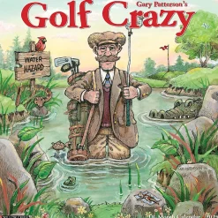 2025 Calendars|Willow Creek 2025 Golf Crazy Cartoon 12" x 12" Monthly Wall Calendar (43141)
