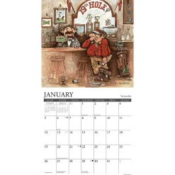 2025 Calendars|Willow Creek 2025 Golf Crazy Cartoon 12