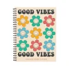 Academic Planners|Willow Creek 2024-2025 Good Vibes 6.5" x 8.5" Academic Weekly & Monthly Planner, Softcover, Multicolor (46241)
