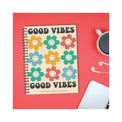Academic Planners|Willow Creek 2024-2025 Good Vibes 6.5