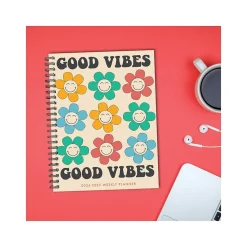 Academic Planners|Willow Creek 2024-2025 Good Vibes 6.5