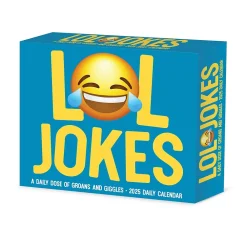 2025 Calendars|Willow Creek 2025 LOL Jokes 6" x 5.5" Day-to-Day Calendar (40935)