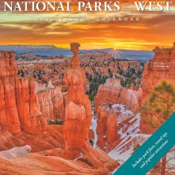 2025 Calendars|Willow Creek 2025 National Parks of the West 12" x 12" Monthly Wall Calendar (44148)