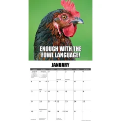 2025 Calendars|Willow Creek 2025 No Clucks Given 12