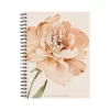 Academic Planners|Willow Creek 2024-2025 Perfect Peony 8.5" x 11" Academic Weekly & Monthly Planner, Beige/Green (47590)