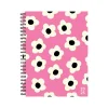 2025 Planners|Willow Creek 2025 Pink Flower 6.5" x 8.5" Weekly & Monthly Planner, Paper Cover, Multicolor (48689X)