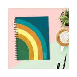 Academic Planners|Willow Creek 2024-2025 Retro Rainbow 6.5