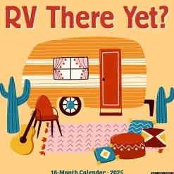 2025 Calendars|Willow Creek 2025 RV There Yet? Camping Art 12" x 12" Monthly Wall Calendar (44711)