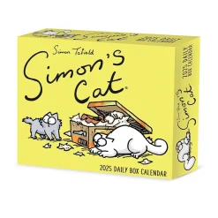 2025 Calendars|Willow Creek 2025 Simon's Cat 6" x 5.5" Day-to-Day Calendar (41017)