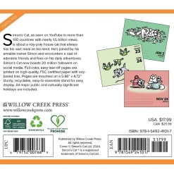 2025 Calendars|Willow Creek 2025 Simon's Cat 6" x 5.5" Day-to-Day Calendar (41017)