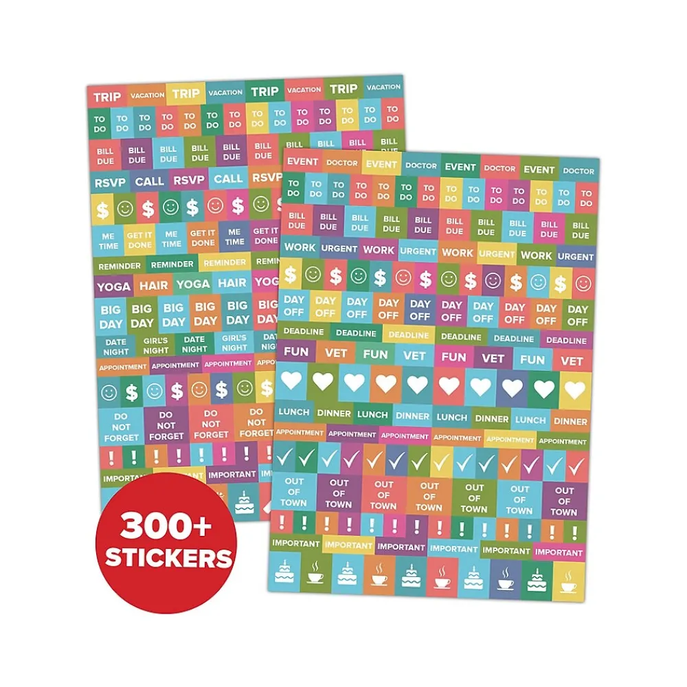 Academic Planners|Willow Creek 2024-2025 Succulents 6.5" x 8.5" Academic Weekly & Monthly Planner, Paper Cover, Multicolor (47477)