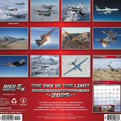 2025 Calendars|Willow Creek 2025 The Sky is the Limit 12" x 12" Monthly Wall Calendar (45107)