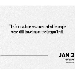 2025 Calendars|Willow Creek 2025 Today I Learned - Facts and Daily Trivia 6