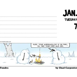 2025 Calendars|Willow Creek 2025 Tundra Daily Comics 6