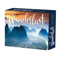 2025 Calendars|Willow Creek 2025 Wanderlust 6" x 5.5" Day-to-Day Calendar (41086)