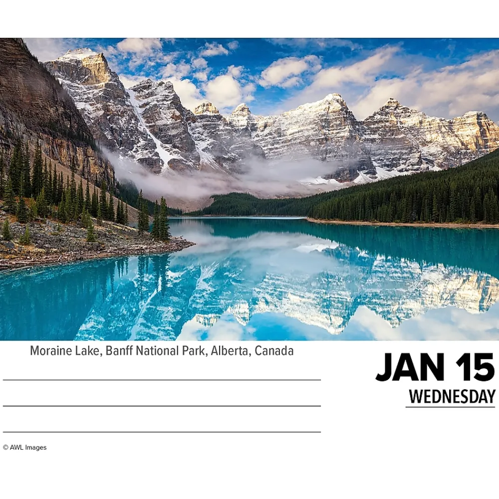 2025 Calendars|Willow Creek 2025 Wanderlust 6" x 5.5" Day-to-Day Calendar (41086)