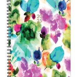 2025 Planners|Willow Creek 2025 Watercolor Garden 8.5" x 11" Weekly Planner Cover (47415)