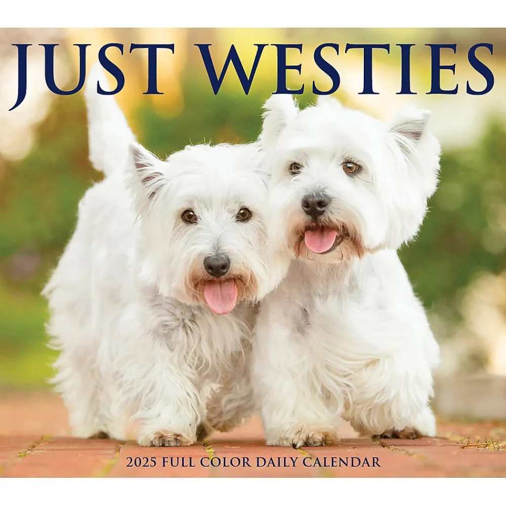 2025 Calendars|Willow Creek 2025 Westies 6" x 5.5" Day-to-Day Calendar (41093)