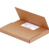 Partners Brand 12" x 11 1/2" x 3" Easy-Fold Mailers, 50/Bundle (M12113BFK)