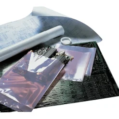 Sale SI Products 12" x 15" Antistatic Layflat Poly Bags, 4 Mil, Pink, 500/Carton (12175)