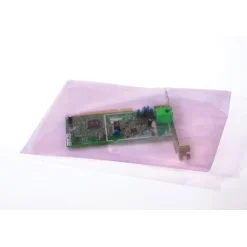 Hot SI Products 36" x 36" Antistatic Layflat Poly Bags, 4 Mil, Pink, 100/Carton (12230)