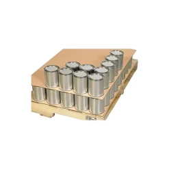 Discount SI Products 48" x 72" Chipboard Corrugated Sheet, 200# Mullen Rated, Kraft, 5/Bundle (BSSP4872)