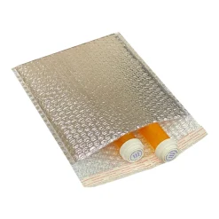 Best NORTECH LABS 15" x 17" Cool Foil Insulated Self-Sealing Bubble Mailers, 50/Box (MB15X17SS)
