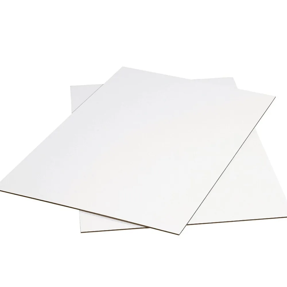 Hot Partners Brand 48" x 48" Corrugated Pad, Single Wall, 5/Bundle (SP4848W)