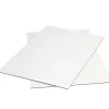 New Partners Brand 48" x 96" Corrugated Pad, Single Wall, White, 5/Bundle (SP4896W)