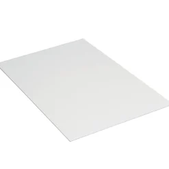 Online Partners Brand 48" x 48" Corrugated Pad, Single Wall, White, 10/Bundle (PCS4848W)
