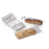 New SI Products 7.25" x 13.125" Gusseted Poly Bags, 1 Mil, Clear, 1000/Carton (8020)
