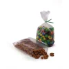 Online SI Products 2.5" x 7.5" Gusseted Poly Bags, 1.5 Mil, Clear, 1000/Carton (13105)