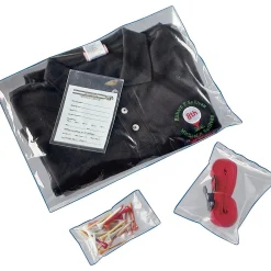 Sale Unbranded 30" x 42" Layflat Poly Bags, 1 Mil, Clear, 500/Carton (2452)