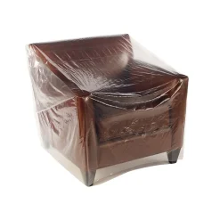 Online Laddawn 54" x 45" Layflat Poly Bags, Bags on a Roll, 3 Mil, Clear, 100/Roll (3212)