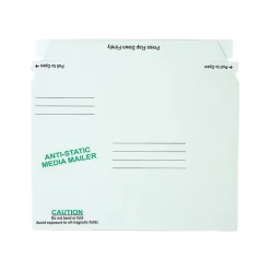 Discount Quality Park 6" x 8.63" Peel & Seal Fiberboard Mailers, CD/DVD, 25/Box (QUA64126)