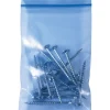 Clearance Partners Brand 3" x 5" Reclosable Poly Bags, 4 Mil, Blue, 1000/Carton (VCIPB35R)