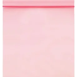 Outlet Partners Brand 6" x 9" Reclosable Poly Bags, 4 Mil, Pink, 1000/Carton (PBAS2145)
