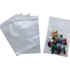 Best The Packaging Wholesalers 4" x 3" Reclosable Poly Bags, 2 Mil, Clear, 1000/Pack (PB3545)