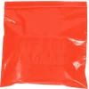 Clearance Partners Brand 4" x 6" Reclosable Poly Bags, 2 Mil, Red, 1000/Carton (PB3565R)