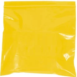 Outlet Unbranded 8" x 10" Reclosable Poly Bags, 2 Mil, Yellow, 1000/Carton (PB3635Y)