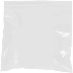 Clearance SI Products 10" x 12" Reclosable Poly Bags, 2 Mil, White, 1000/Carton (PB3655)