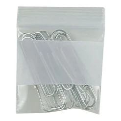 SI Products 2" x 2" Reclosable Poly Bags, 2 Mil, Clear, 1000/Carton (PB3933)