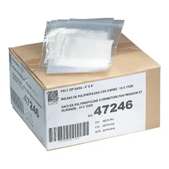 Sale C-Line 4" x 6" Reclosable Poly Bags, 2 Mil, Clear, 1000/Carton (47246)