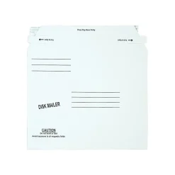 Clearance Quality Park 6.06" x 7.5" Self Seal Fiberboard Mailers, CD/DVD, 100/Carton (QUA64117)
